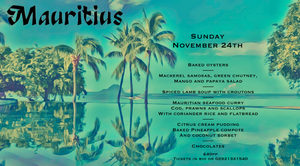 MAURITIUS- a popup at Jackson’s 24/11