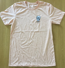 Load image into Gallery viewer, Bones peach embroidered tee
